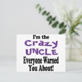 熱狂する警告伯父 ポストカード (スタンド正面)