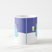 熱狂する雪だるま! コーヒーマグカップ (中央)
