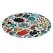 熱狂する頭 カッティングボード (角)