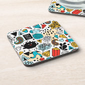 熱狂する頭 コースター (左側)