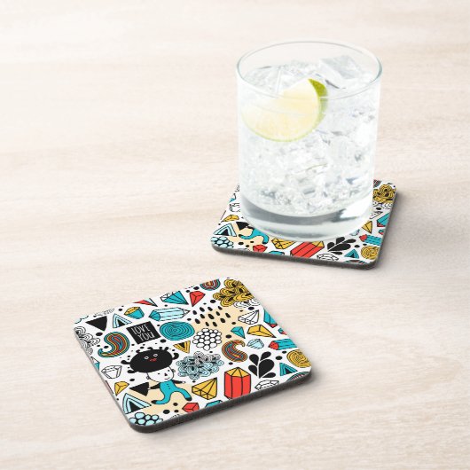 熱狂する頭 コースター (右側)