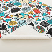 熱狂する頭 シェルパブランケット (3/4)