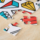 熱狂する頭 ジグソーパズル (側面)