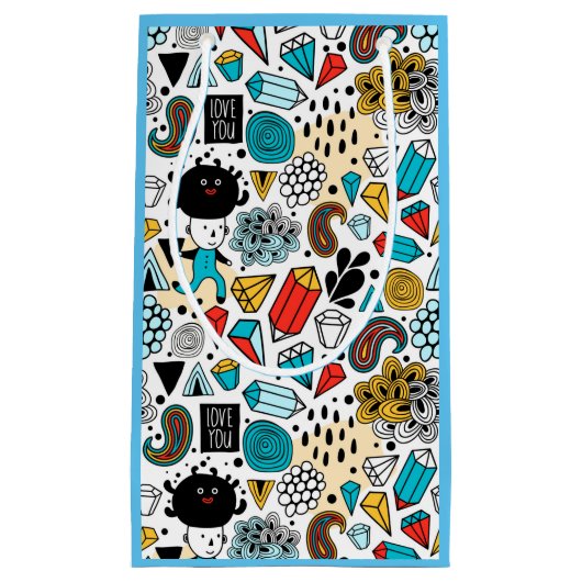 熱狂する頭 スモールペーパーバッグ (正面)