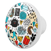 熱狂する頭 セラミックノブ (右)