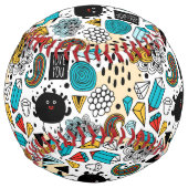 熱狂する頭 ソフトボール (正面)