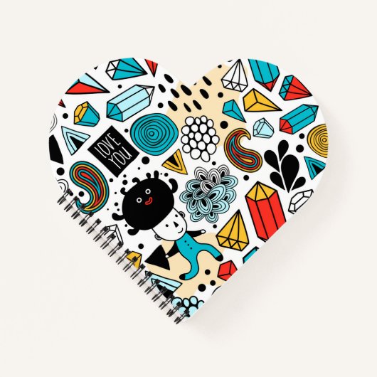 熱狂する頭 ノートブック (正面)