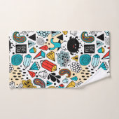 熱狂する頭 バスタオルセット (ハンドタオル)