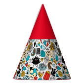 熱狂する頭 パーティーハット (左)