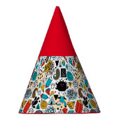 熱狂する頭 パーティーハット (右)