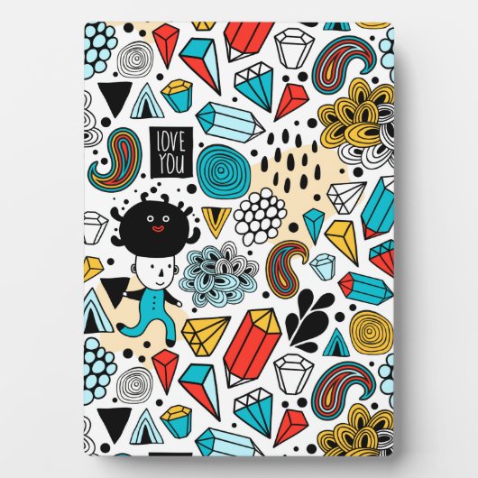 熱狂する頭 フォトプラーク (正面)