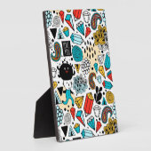 熱狂する頭 フォトプラーク (側面)