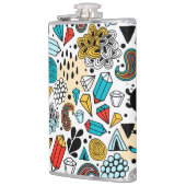 熱狂する頭 フラスク (左)