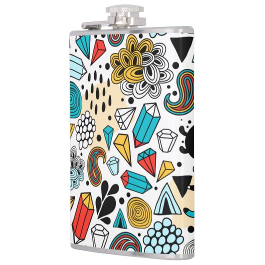 熱狂する頭 フラスク (左)