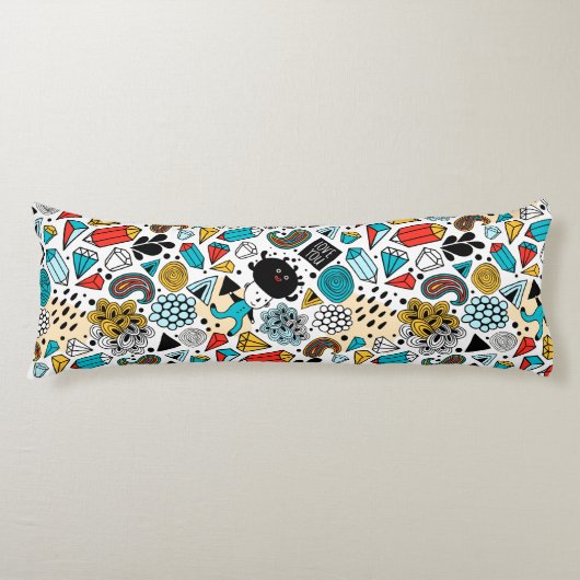 熱狂する頭 ボディピロー (正面)