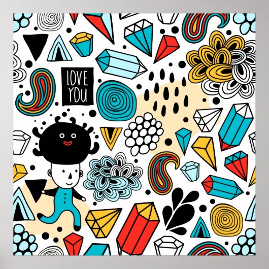 熱狂する頭 ポスター (正面)