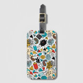 熱狂する頭 ラゲッジタグ (正面縦)