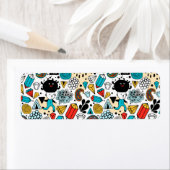 熱狂する頭 ラベル (インサイチュ)