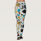 熱狂する頭 レギンス (裏面)