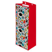 熱狂する頭 ワインギフトバッグ (裏面アングル)