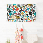 熱狂する頭 横断幕 (インサイチュ)