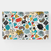 熱狂する頭 横断幕 (横)