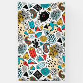 熱狂する頭 横断幕 (縦)