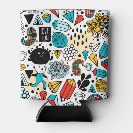 熱狂する頭 缶クーラー (正面)