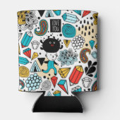 熱狂する頭 缶クーラー (裏面)