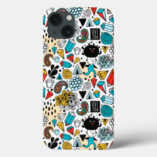 熱狂する頭 iPhone 13ケース