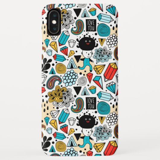 熱狂する頭 Case-Mate iPhoneケース (裏面)