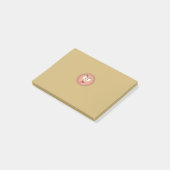 熱狂する顔のPost-it®ノート ポストイット (アングル)