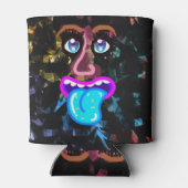 熱狂する顔クール 缶クーラー (裏面)