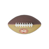 熱狂する顔ミニサッカー アメリカンフットボール (正面)