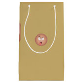 熱狂する顔抱き枕 スモールペーパーバッグ (正面)