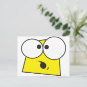 熱狂する顔 ポストカード (スタンド正面)