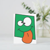 熱狂する顔 ポストカード (スタンド正面)