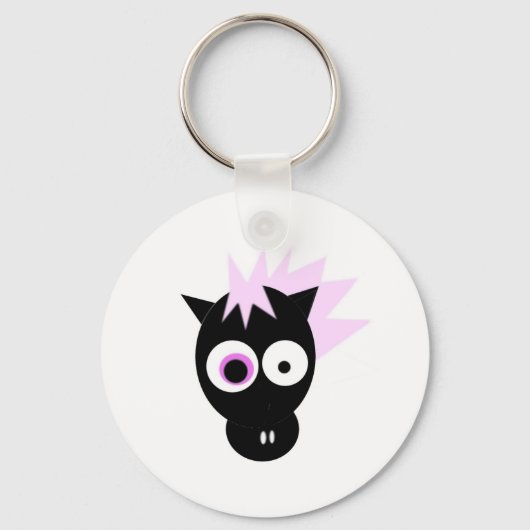 熱狂する馬 キーホルダー (正面)