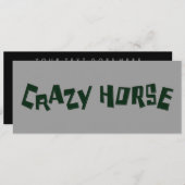 熱狂する馬 招待状 (正面/裏面)