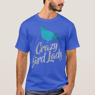 熱狂する鳥の女おもしろい性 Tシャツ