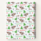 熱狂する鹿 ノートブック (裏面)