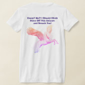 熱狂する?私?!Tシャツ Tシャツ (レイダウン裏面)