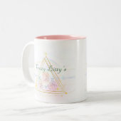 熱狂するBitty's – ビジネスロゴ付きBitty Mug ツートーンマグカップ (正面左)