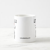 熱狂するKwame コーヒーマグカップ (中央)