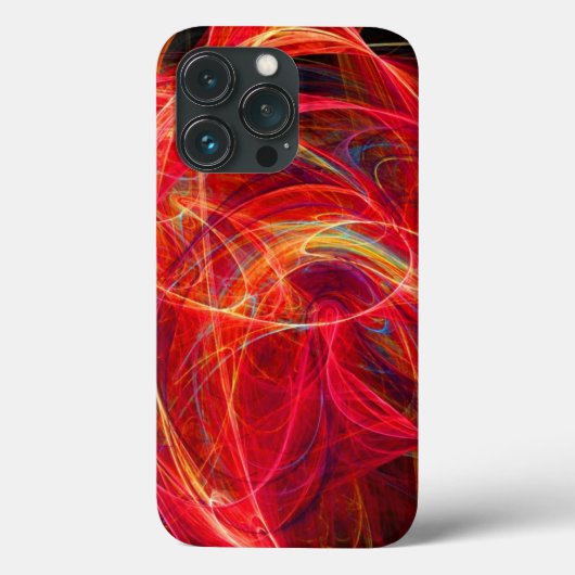 熱狂するPHOTONピンクレッド Case-Mate iPhoneケース (裏面)