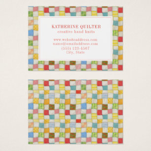 熱狂するQUILT 3.5x2.5名刺