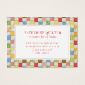 熱狂するQUILT 3.5x2.5名刺II (正面)