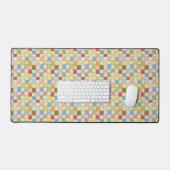 熱狂するQUILT Office Studio Desk Mat デスクマット (キーボード&マウス)