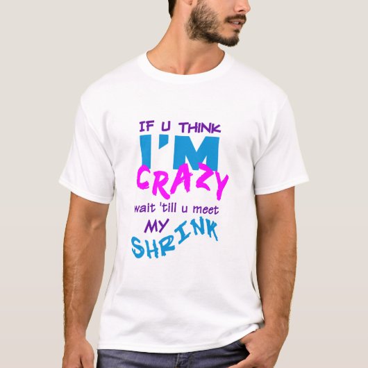 熱狂するTシャツを縮める Tシャツ (正面)