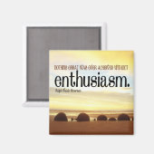 熱狂やる気を起こさせる磁石 マグネット (正面/裏面)